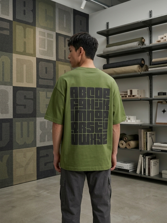 Modern Code Typography Tee