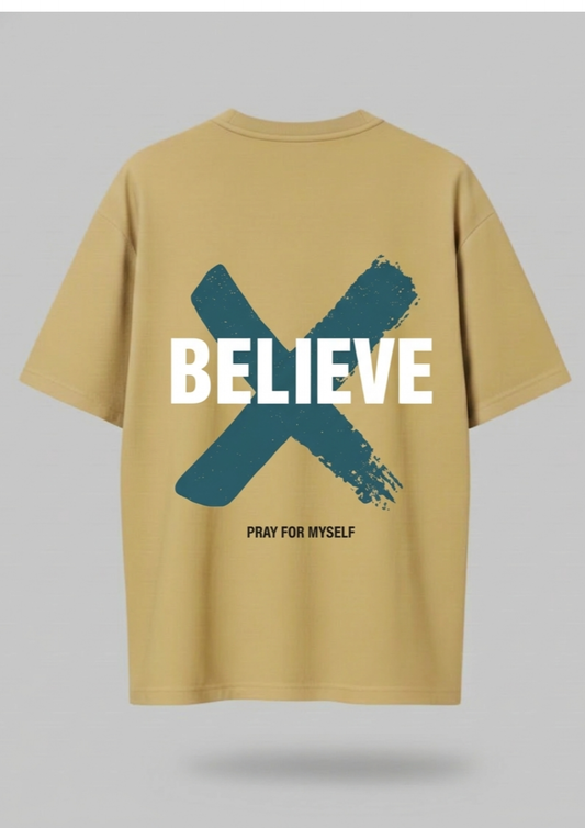 Believe Yourself Oversized T-Shirt