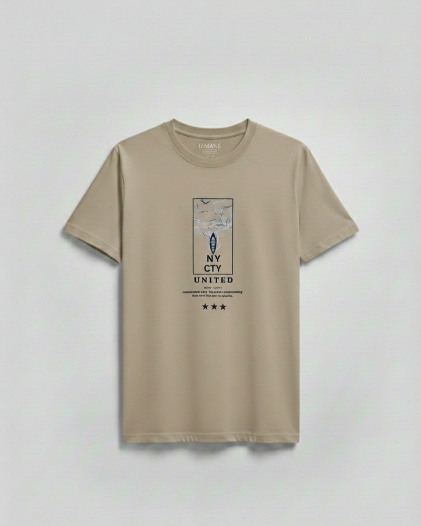 NY City United Premium Graphic Regular T-Shirt