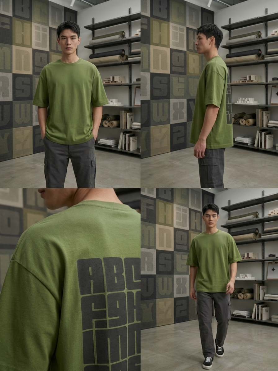 Modern Code Typography Tee