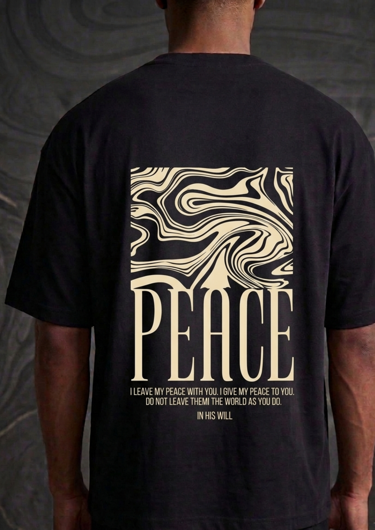 Peace Vision Oversized Tee
