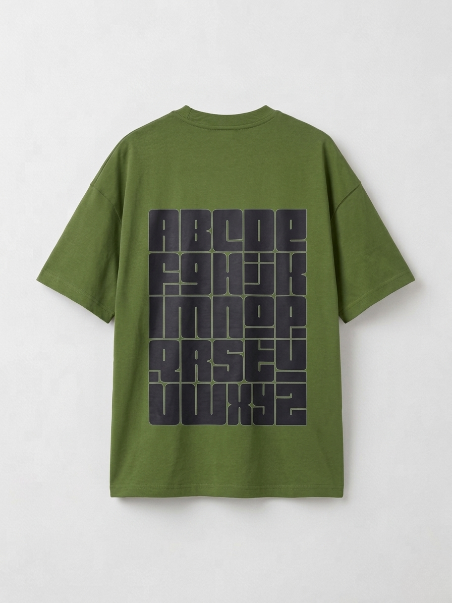 Modern Code Typography Tee