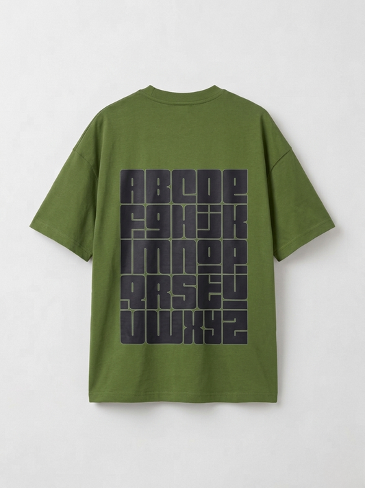 Modern Code Typography Tee