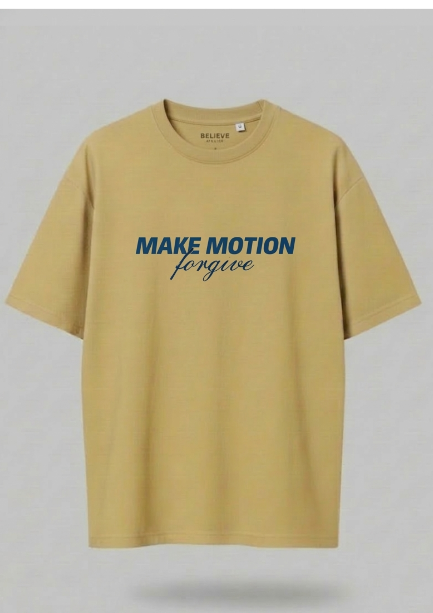 Believe Yourself Oversized T-Shirt