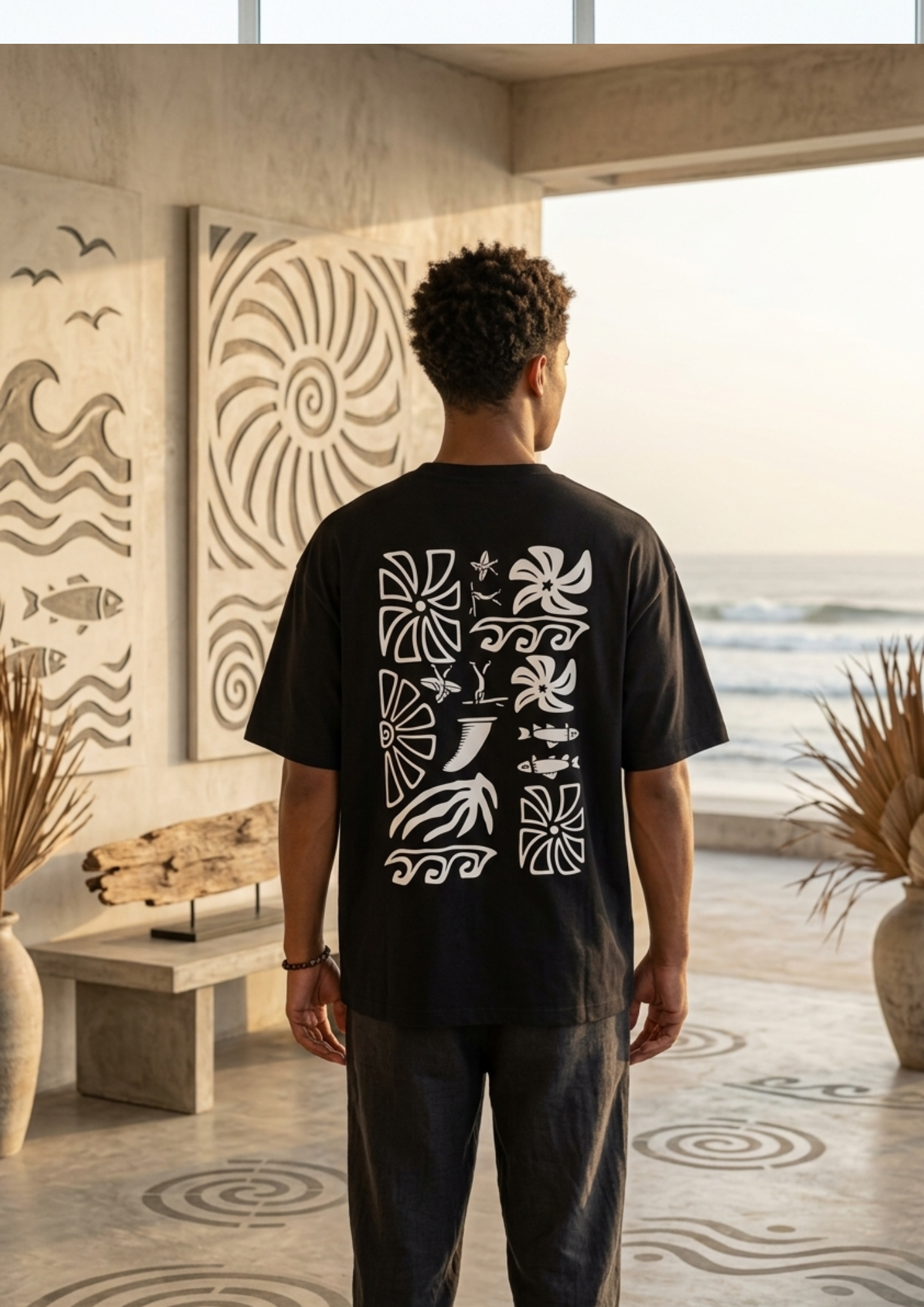 Coastal Culture Graphic T-Shirt